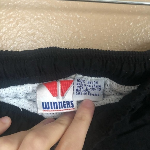 Vintage Winners Black Swim Trunks Size L - Picture 2 of 7